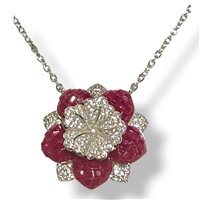 Necklace Mandile 1922 Woman Giardino di gemme in Silver 2C125631 - 2C125631